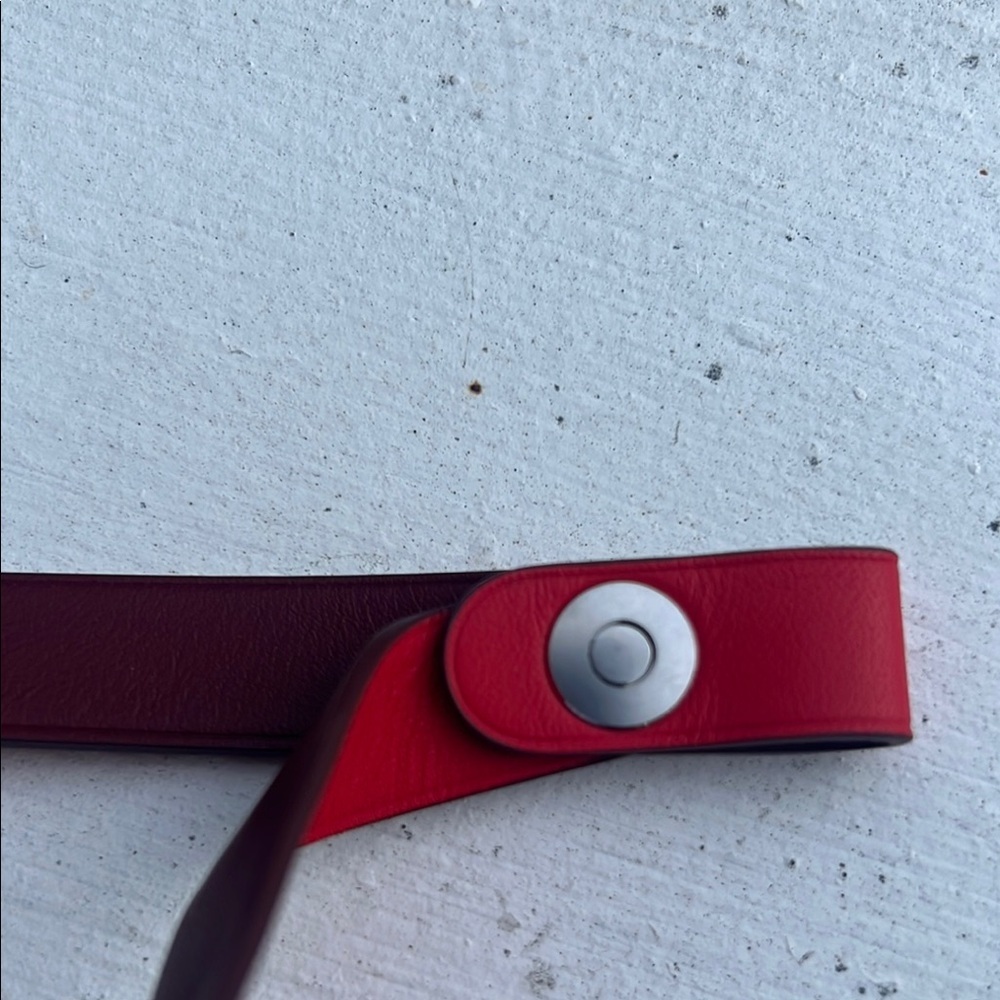 NWOT Apple Red Leather iPhone Case 12 PRO MAX - Picture 8 of 11